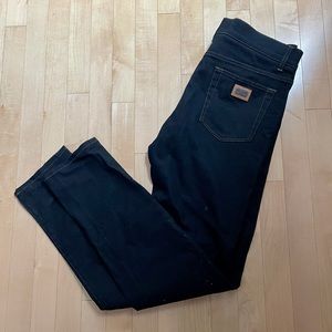 Dolce & Gabbana Dark Denim Straight Leg Jeans. Size 12. EUC